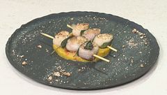 Capesante, lardo e zucca