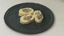Rotolo di funghi e patate