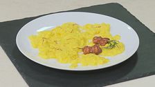 Risotto allo zafferano e  gamberi