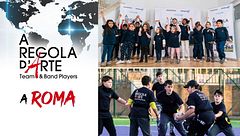 A Regola d'Arte: l'inaugurazione a Roma con Intersos - servizio Studio Aperto 04/12/22