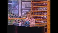 Nives canta "Pensiero" nel giochino musicale di Mai Dire Gol 1998