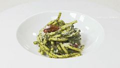 Pici con pesto di cavolo nero