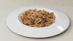 Pasta al ragù di lenticchie