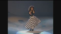 Loredana Bertè canta "Fotografando" ai Telegatti 1986
