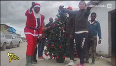 Aboubakar Soumahoro, il Babbo Natale con gli stivali