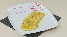 Scaloppine mele e curry