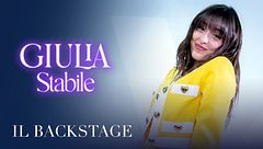 Il backstage di Giulia Stabile