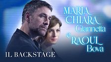 Il backstage di Maria Chiara Giannetta e Raoul Bova
