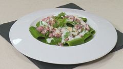 Paccheri con friarielli, salsiccia e provola