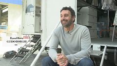Raoul Bova e Maria Chiara Giannetta sul set
