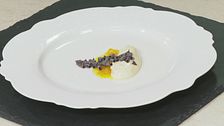 Mousse al  mascarpone con arancia