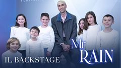 Il backstage di Mr Rain