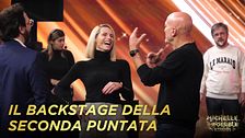 Il backstage della seconda puntata