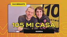 Nel "Blu" di Giorgia con Max Brigante a 105 Mi Casa