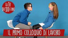 I bambini de la Tv dei 100 e uno alle prese con il primo colloquio di lavoro