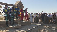 Il podio della prima gara del campionato 2023