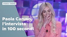 Paola Caruso, l'intervista in 100 secondi