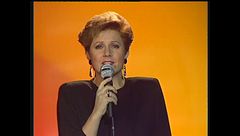 Orietta Berti canta "Senza te" a Superclassifica Show 1987