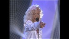 Patty Pravo canta "Oltre l'Eden..." a Festivalbar 1989
