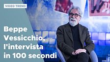 Beppe Vessicchio, l'intervista in 100 secondi