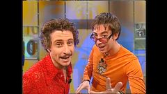 Luca e Paolo nei panni di Nek e Nek a Mai dire Gol 2001