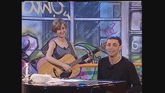 Luciana Littizzetto nei panni di Nives duetta con Alex Britti