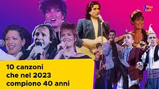 10 canzoni che compiono 40 anni nel 2023