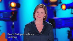 Bianca Berlinguer, a settembre su Rete 4