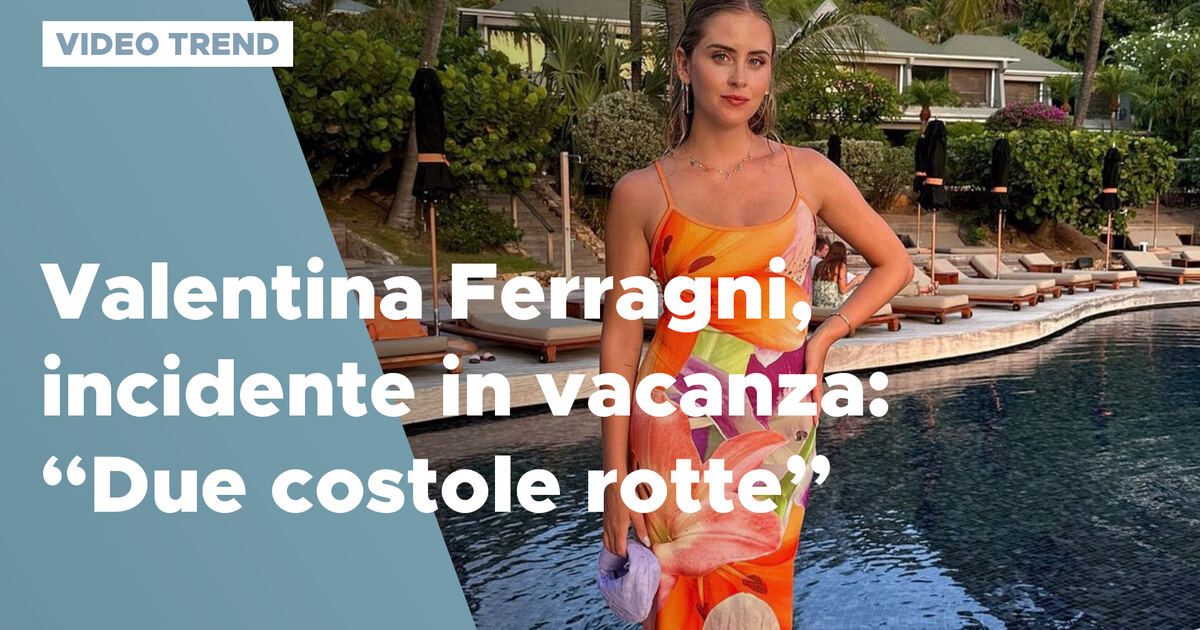 Verissimo: Valentina Ferragni, incidente in vacanza con la moto d'acqua ...