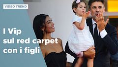 Venezia (e non solo), i Vip sul red carpet con i figli