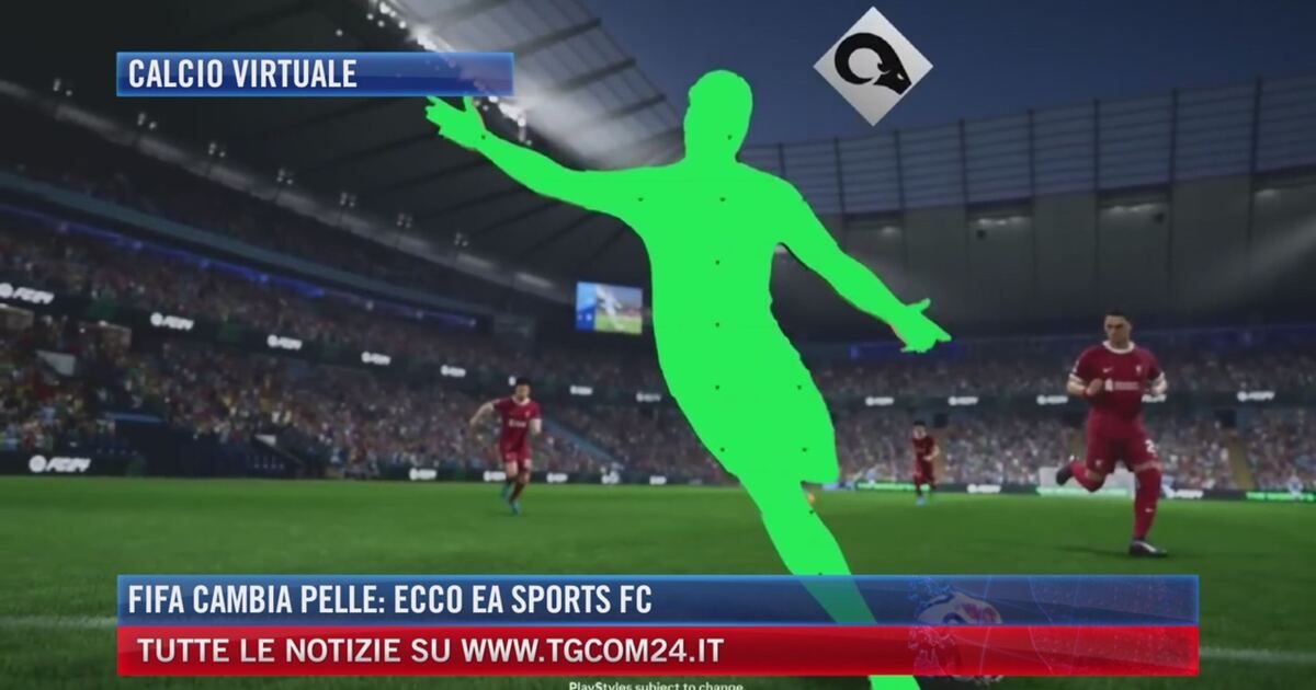 Tgcom24: FIFA cambia pelle: ecco EA Sports FC24 Video | Mediaset Infinity