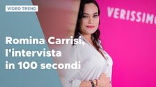 Romina Carrisi, l'intervista in 100 secondi