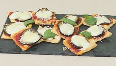 Pizzette di melanzane