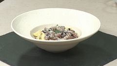 Pasta ai tre fagioli e salvia