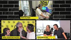 Peppe Vessicchio e il suo pizzetto in diretta con lo Zoo