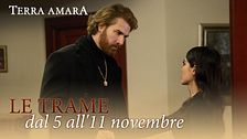 Le trame dal 5 all'11 novembre