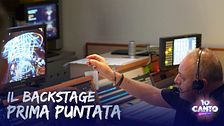 Il backstage della prima puntata