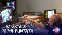 Il backstage della prima puntata