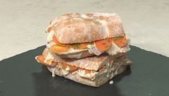 Panino di vitello tonnato cotto in forno