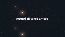 Auguri di tanto amore, da tutti noi di Mediaset