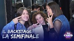 Il backstage della semifinale