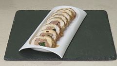 Pollo ripieno con spinaci scamorza e salsiccia