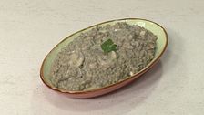 Lenticchie con pancetta e funghi