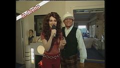 L'inviata Silvana a casa di Renzo Arbore a Mai dire gol 2001