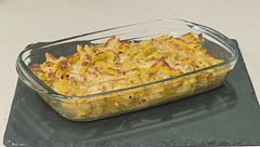 Teglia penne, zucca e gorgonzola