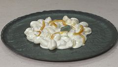 Gnocchi con salsa di fiore sardo