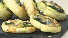 Chiocciole di sfoglia con cime di rapa