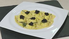 Cuori di storione bianco al caviale