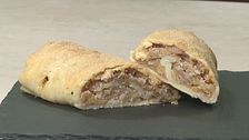 Strudel di mele con cocco e fichi secchi