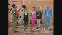 A lezione di ginnastica aerobica con Casa Vianello